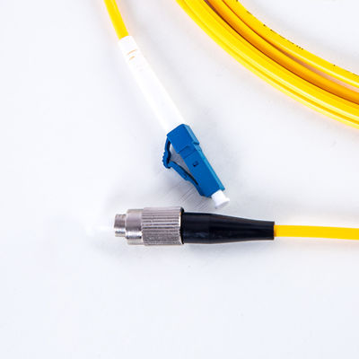 Câble optique LSZH recto 1M 3M 5M de fibre de la coutume 0.9mm FTTH
