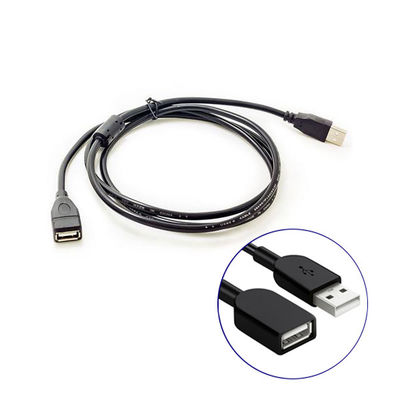 Mâle d'ODM 10m USB au câble d'extension femelle pour la transmission d'ordinateur
