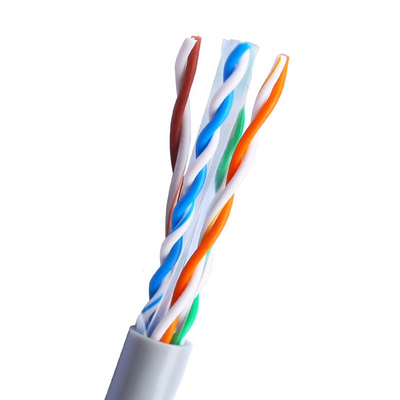 250Mhz UTP 4 paires de câblage cuivre d'Ethernet du chat 6 de câble solide de Communicationlan