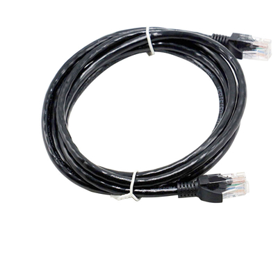 La correction solide de PVC UTP RJ45 d'en cuivre attachent le câble Ethernet de CAT5E