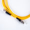Duplex de câble optique de fibre d'ODM FTTH de connecteur DIN à plusieurs modes de fonctionnement