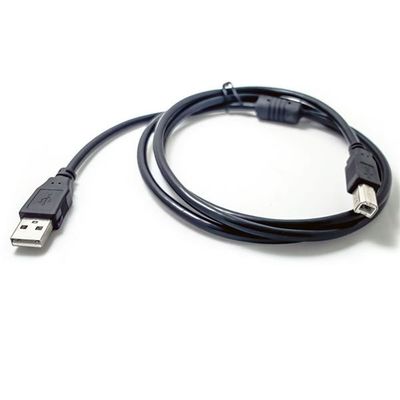 Câble durable d'USB 2,0 de transfert des données de PVC Rosh un mâle au mâle de B
