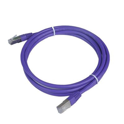 câble de réseau de la corde de correction Cat6 de 2m 26AWG Cat6 UTP pour la communication