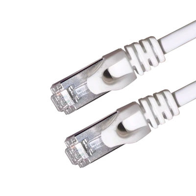 Isolation blanche de HDPE du câble Ethernet 10gbps d'OEM 100m