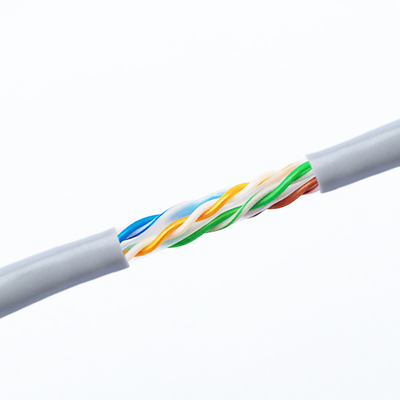 Ethernet Lan Cable de twisted pair non protégé de 250MHz 1000ft