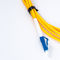 3 mètre la corde de correction du câble optique LC LC de fibre de 3.0mm FTTH