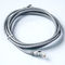 diamètre extérieur 6.00mm de câble de correction de l'Ethernet Cat6 du gris 3m de 0.16mm
