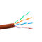 câble Ethernet plat de 4Pairs UTP 305m Cat5e Lan Cable LSZH Cat5e